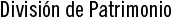 Divisi&oacute;n Patrimonio